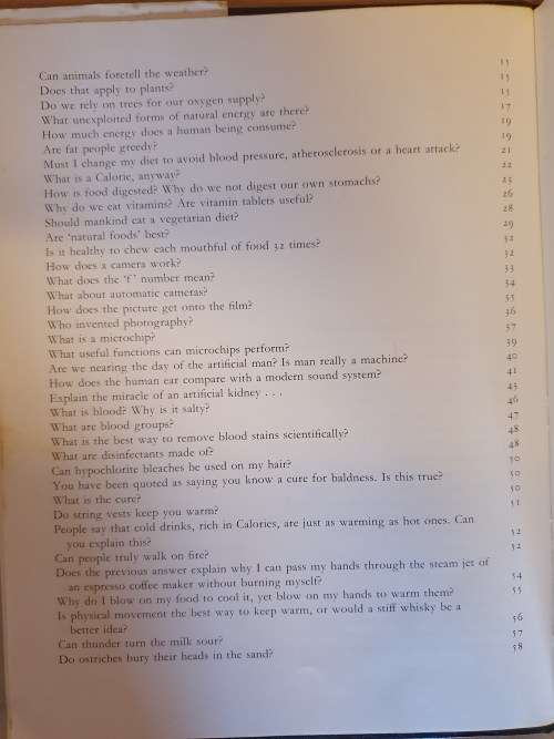 101 Questions about SCIENCE : Brian J. Ford (Hardcover)