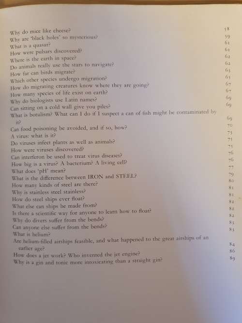 101 Questions about SCIENCE : Brian J. Ford (Hardcover)