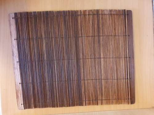 Wooden Bamboo Placemats - 43cm x 35cm