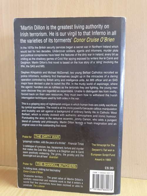 The Serpent`s Tail: Martin Dillon (Paperback)