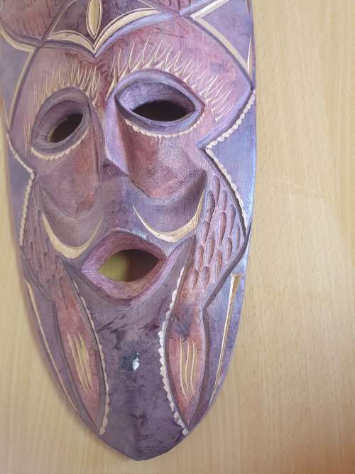 Wooden African Mask