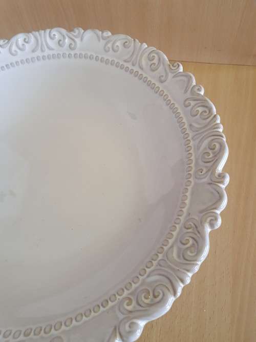 Round Footed Ceramic Bowl/Dish