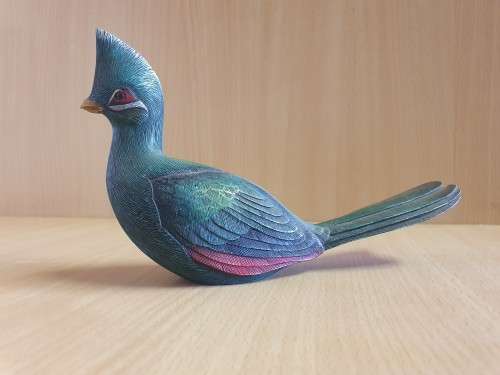 Stoneware Bird Figurine