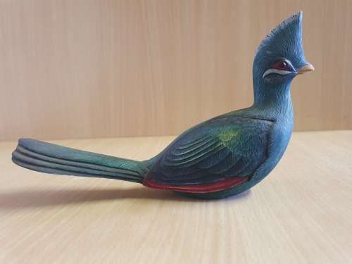 Stoneware Bird Figurine