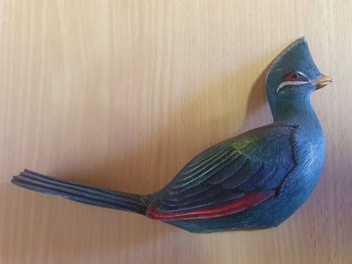 Stoneware Bird Figurine