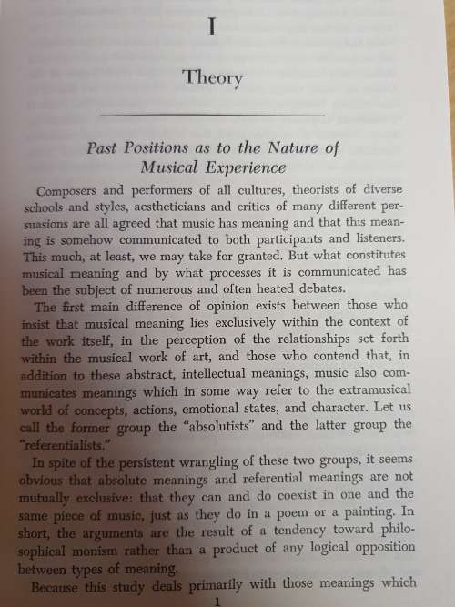 Emotion and Meaning in Music: Leonard B. Meyer (Paperback)
