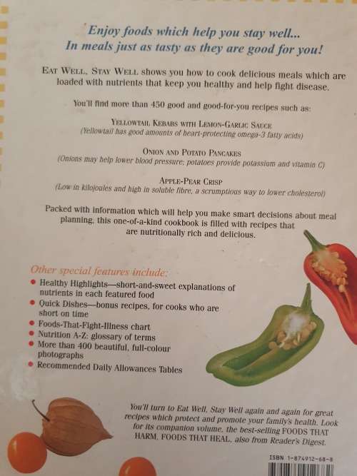 Readers Digest - Eat Well Stay Well (Hardcover)