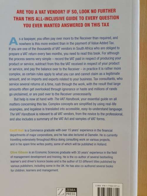 The VAT Handbook - The Complete Guide for Small Businesses: Geoff Hull & Clive Gibson