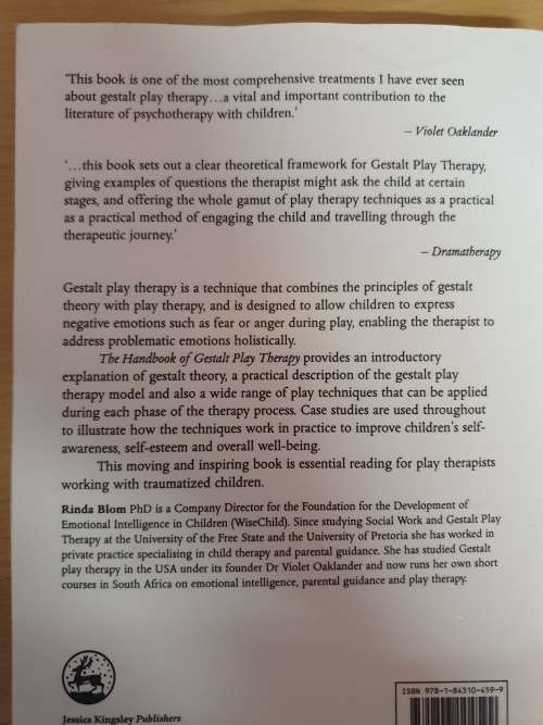The Handbook of Gestalt Play Therapy - Practical Guidelines for Child Therapists: Rinda Blom