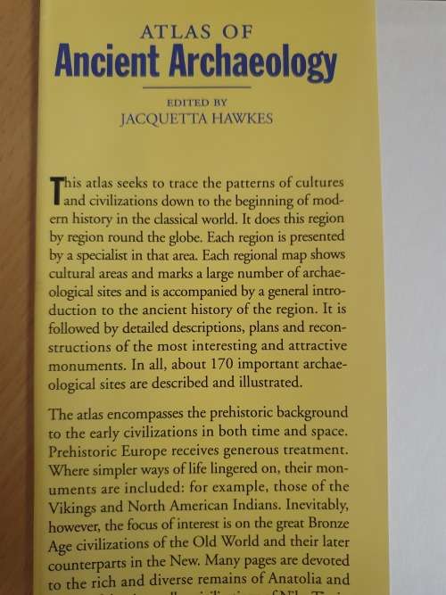 Atlas of Ancient Archaeology: Jacquetta Hawkes (Hardcover)