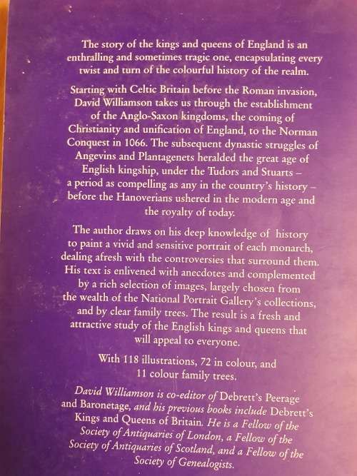 The Kings and Queens of England: David Williamson (Paperback)