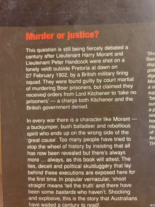 Shoot Straight, You Bastard - The Truth Behind the killing of `Breaker` Morant: Nick Bleszynski