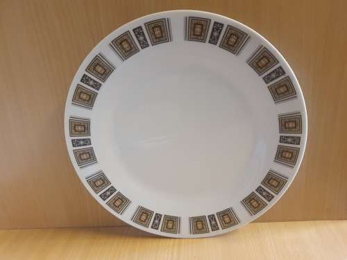 Set of 3 Vintage Noritake (Ringwood 791 Pattern) Plate - width 27cm (Japan)