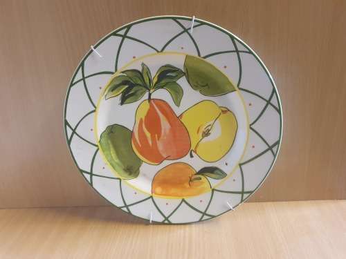 Fruit Pattern Wall Plate - width 25cm