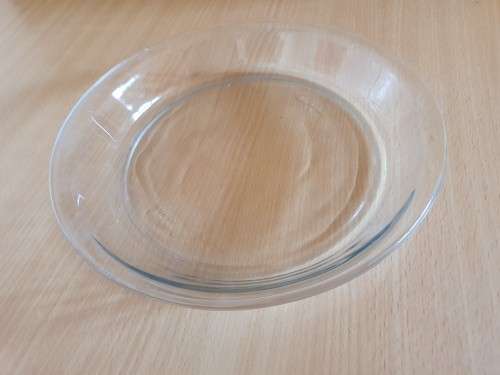 Glass Marinex Pie Dish (Made in Brazil)