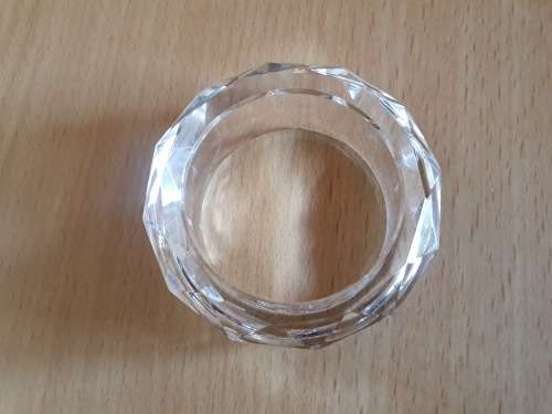 Set of 6 Glass Serviette/Napkin Holders