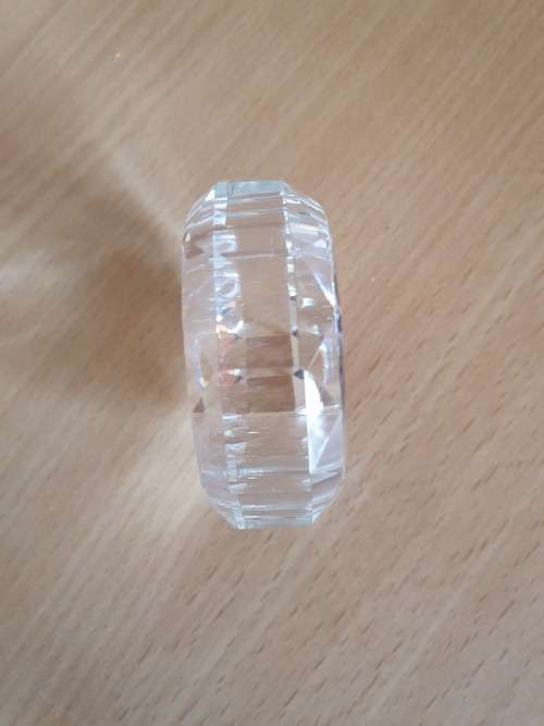 Set of 6 Glass Serviette/Napkin Holders
