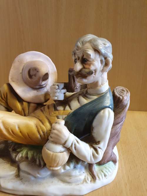 Vintage Old Man Figurine
