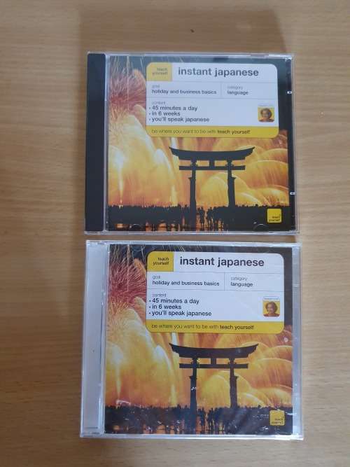 Teach Yourself - Instant Japanese (Book + 2 cds & One dvd)