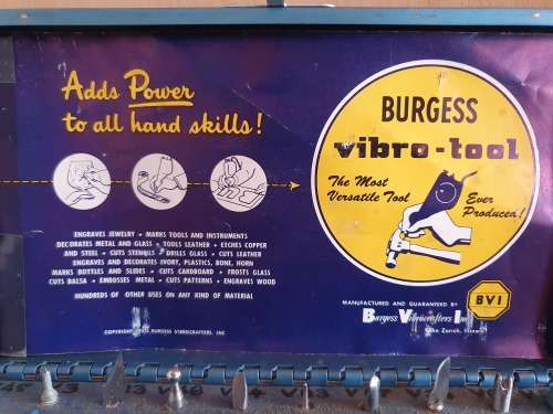 Vintage Burgess Vibro-Tool Engraver