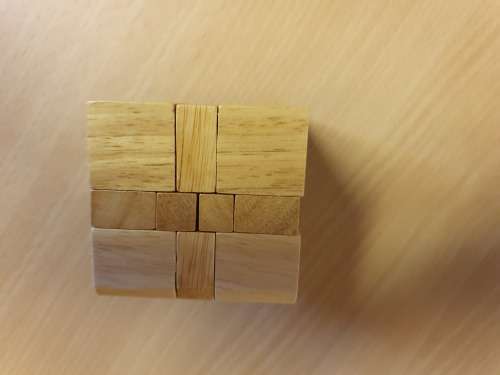 Vintage Wooden Puzzle