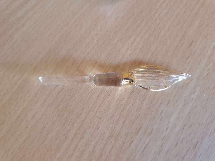 Miniature Glass Perfume Bottles - height 5cm width 3cm