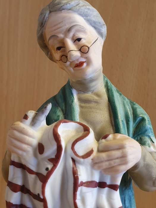 Old Lady Figurine