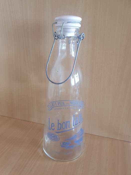 Glass Milk Bottle