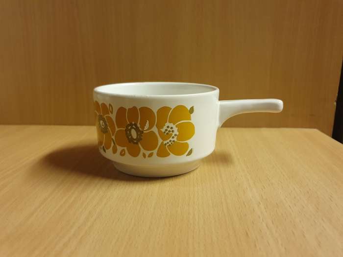 Vintage Staffordshire Pottery Soup Bowl