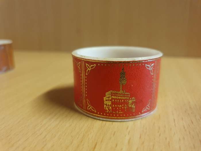 Set of 6 Plastic Napkin Rings