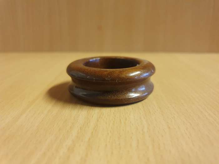 Set of 4 Wooden Napkin Rings