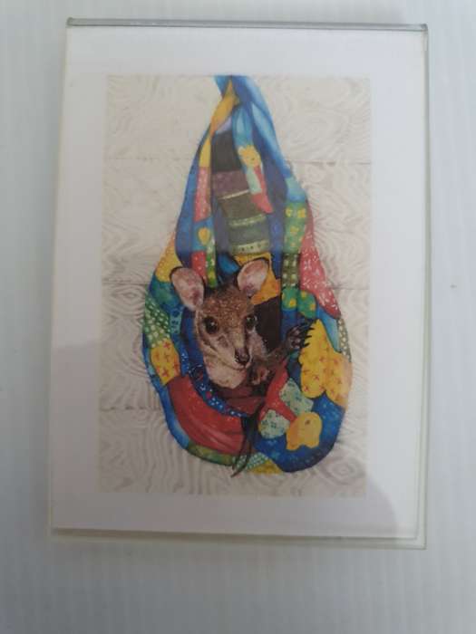 Agile Wallaby Joey - Fridge Magnet