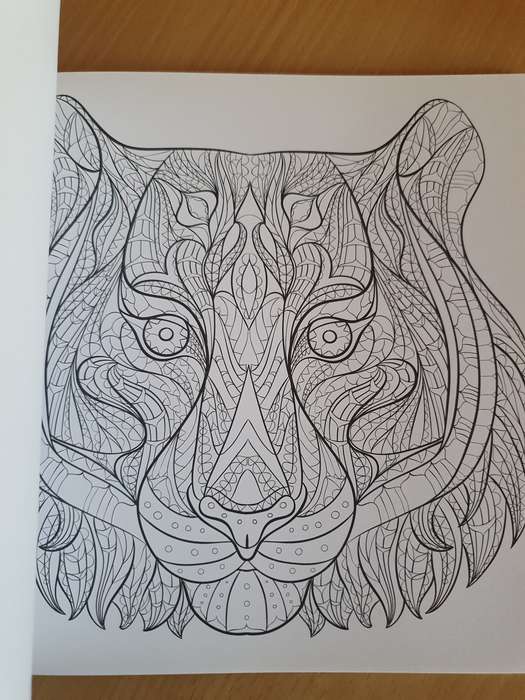 Wild Kingdom Artist`s Colouring Book (31 stress-relieving designs)
