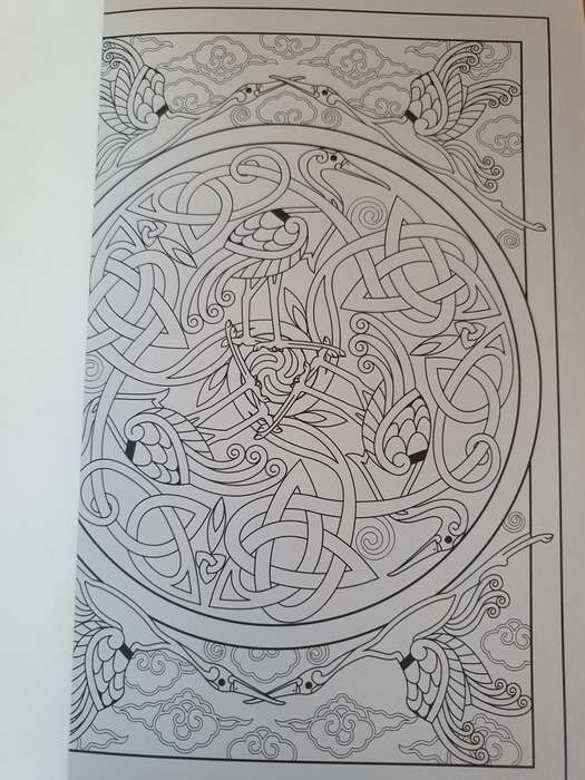 Celtic Animal Designs Colouring Book