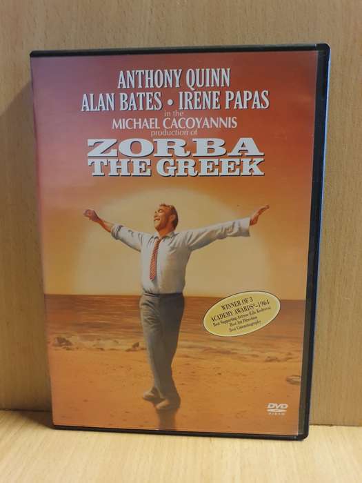 Zorba The Greek - Dvd (Anthony Quinn, Alan Bates, Irene Papas)