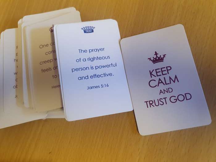 Keep Calm and Trust God - Pack of Cards