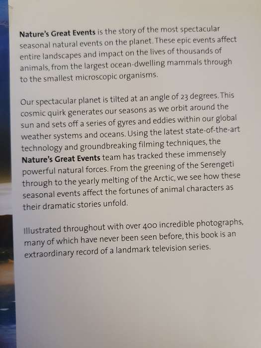 BBC - Nature`s Great Events (Hardcover)