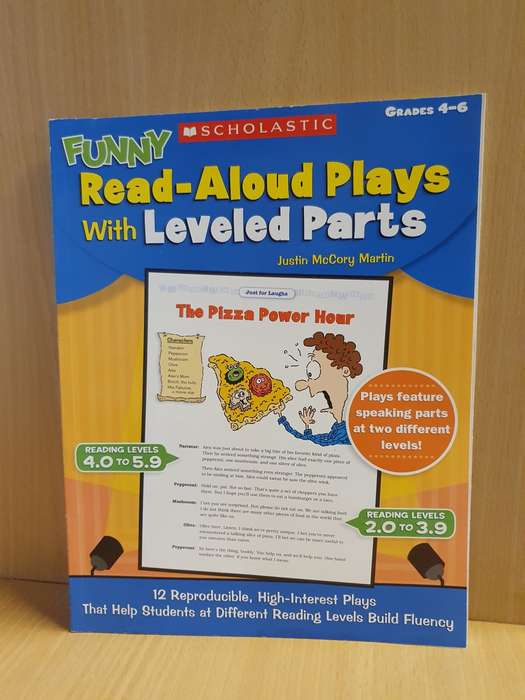 Scholastic - Funny Read-Aloud Plays with Leveled Parts  (Grades 4-6)