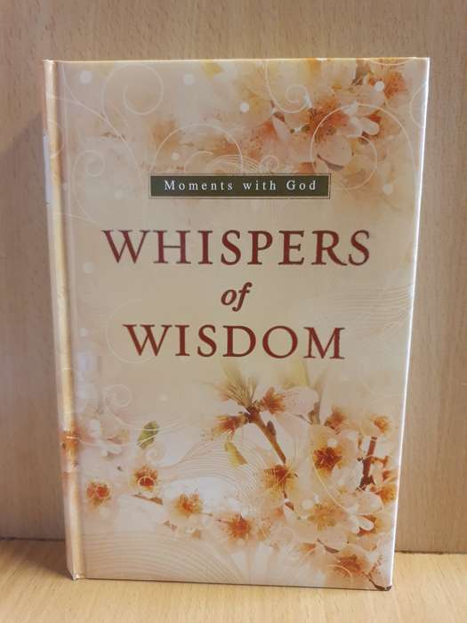 Whispers of Wisdom (Moments with God) Hardcover
