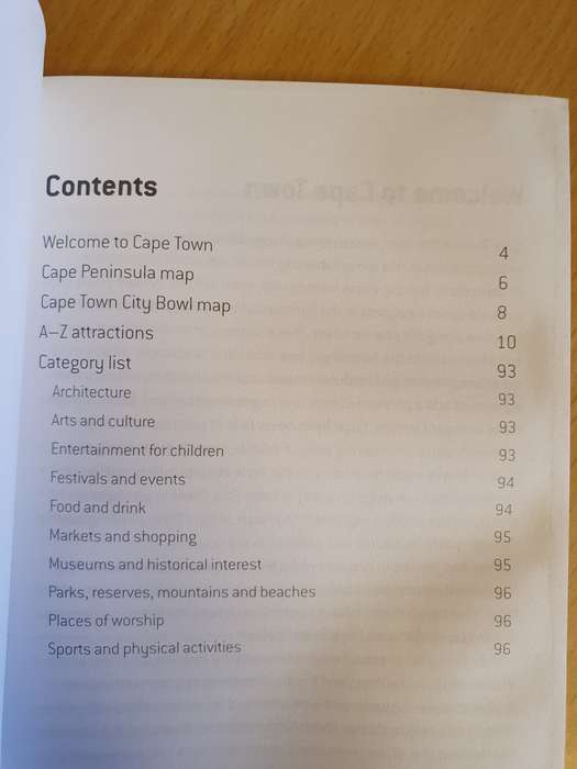 Cape Town A-Z (Paperback)