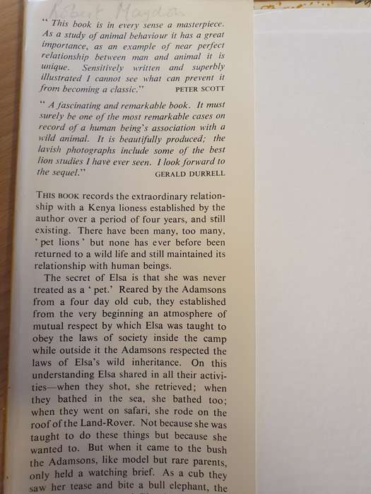 Born Free - A Lioness of Two Worlds : Joy Adamson (Hardcover)