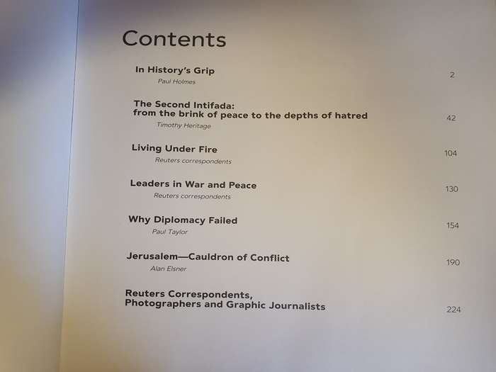 The Israeli-Palestinian Conflict - Crisis in the Middle East (Hardcover)