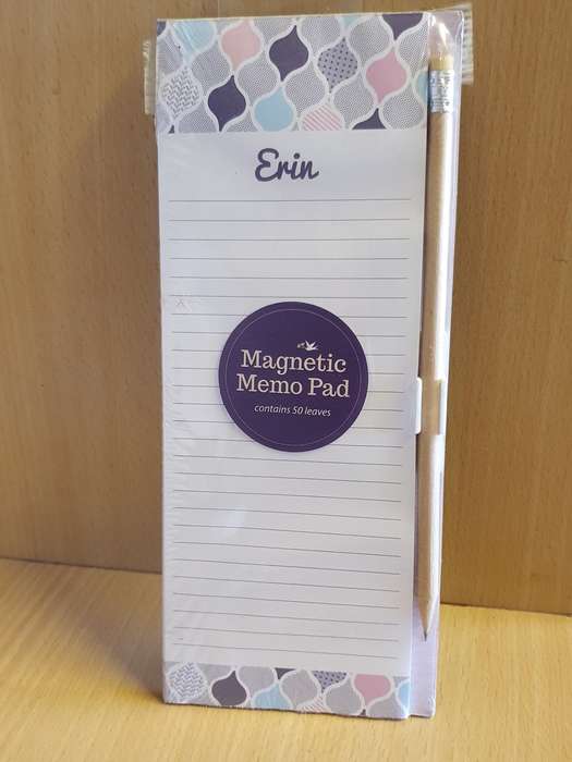 Magnetic Memo Pad - Erin