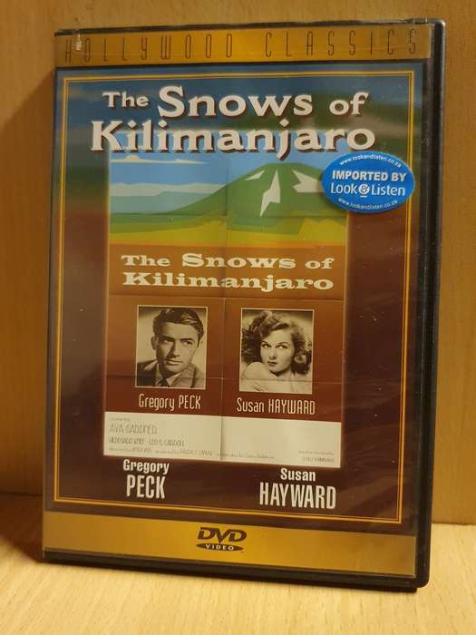 The Snows of Kilimanjaro - Dvd  (Gregory Peck, Susan Hayward)