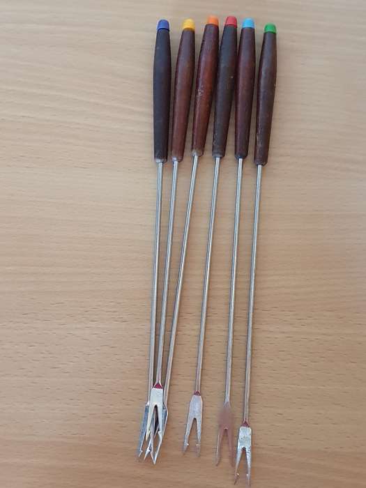 Set of 6 Fondue Forks