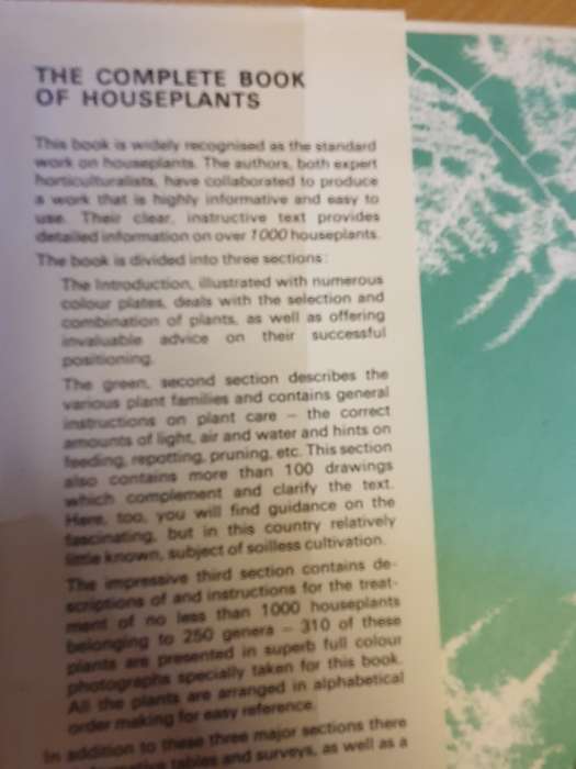 The Complete Book of House Plants : Rob Herwig, Margot Schubert (Hardcover)
