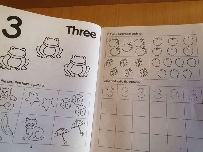 Frank Emu Books - My First Number Activity Book 1-10