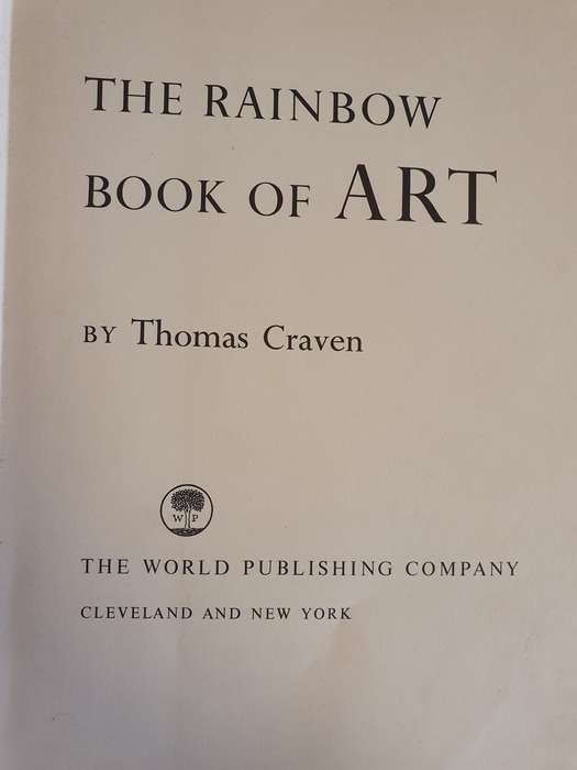The Rainbow Book of Art by Thomas Craven  (Hardcover)