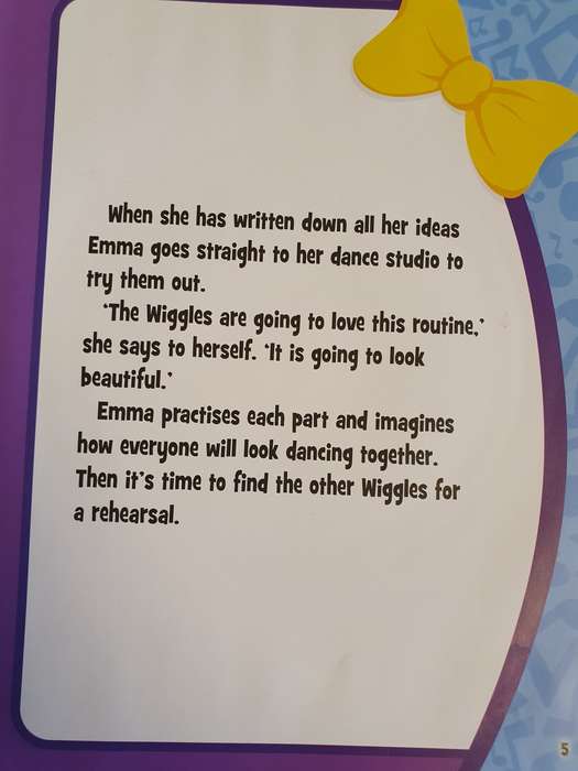 The Wiggles - Emma`s Dance Routine (Hardcover) Book + CD