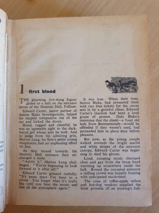 Sexton Blake Library - Spotlight on Murder: Martin Thomas